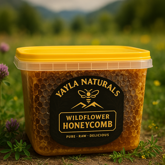 عسل موم دار چهار گیاه(نیم کیلوگرم)