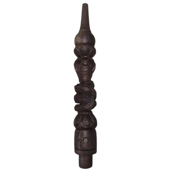 تنه چوبی مار
