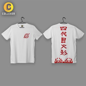 تیشرت سفید انیمه ناروتو (Naruto) - کد 02