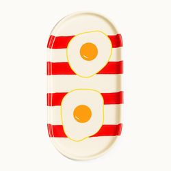 سینی بیضی طرح نیمرو