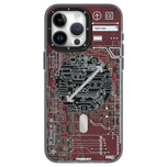 قاب iphone 15Promax برند یانگ کیت Futuristic Circuit Board کد CX 3