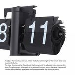 ساعت رومیزی مدل ورقه ای Flip Clock مشکی