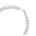 دستبند نقره مردانه کد P009