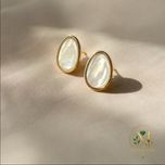 گوشواره صدفی مینیمال