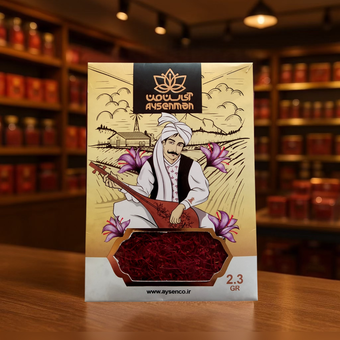 زعفران سرگل درجه یک  0.5 مثقالی (2.3 گرم)