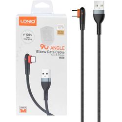 کابل تبدیل USB به لایتنینگ الدینیو مدل LS561 طول 1 متر