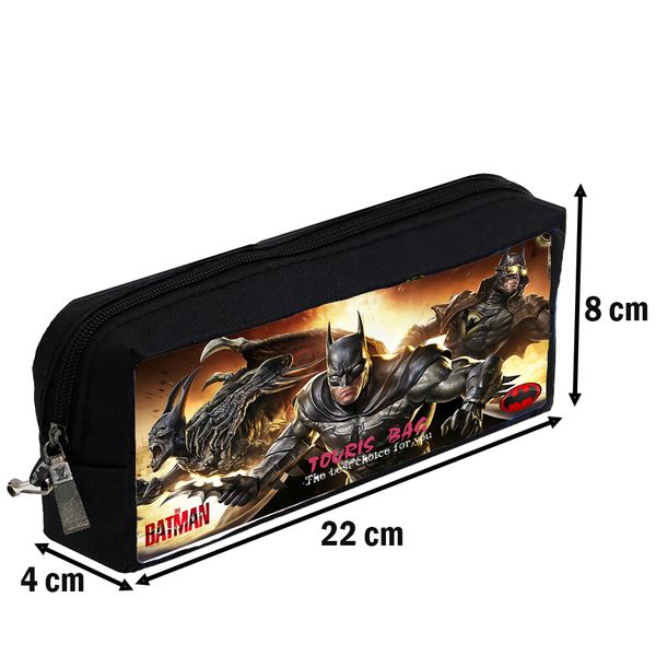کوله پشتی مدل BATMAN - 150030 به همراه جامدادی