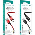 کابل تبدیل USB به MICROUSB بروفون مدل BX54 طول 1 متر
