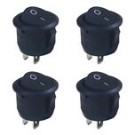 کلید راکر مدل 2P-K23 بسته 4 عددی