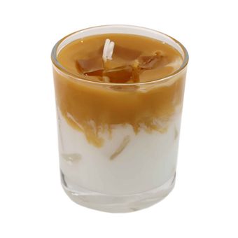 شمع لیوانی مدل آیس لاته  کد 1001