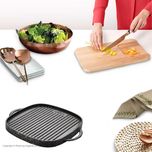 تابه گریل چدن نالینو مدل Lorenza سایز 28*482