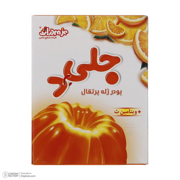 پودر ژله دراژه  میکس - 100 گرم بسته 12 عددی