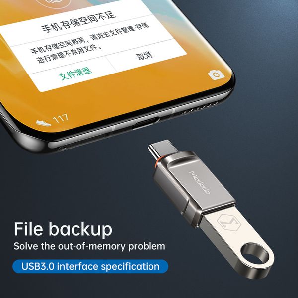 مبدل USB-C به USB-A 3.0 مک دودو مدل OTG کد OT-873