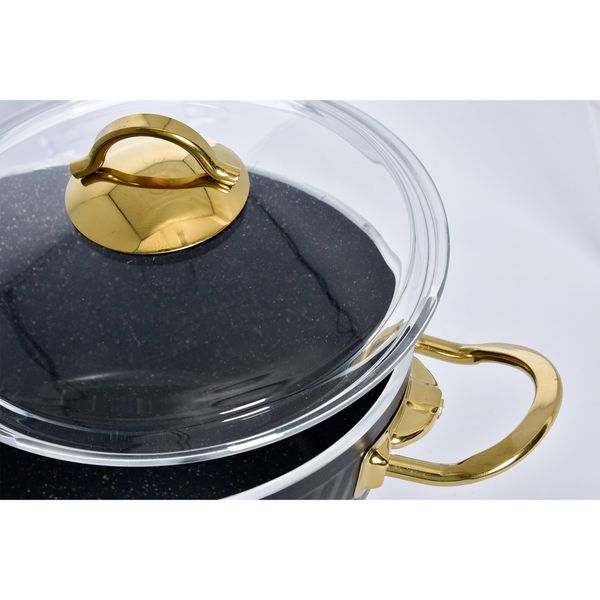 سرویس پخت و پز 10 پارچه ام جی اس مدل فورج BLACK