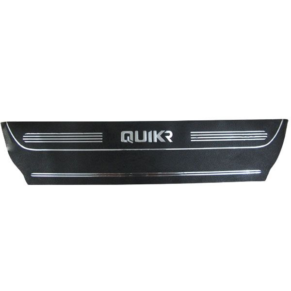 برچسب پارکابی خودرو مدل چرم کد SP108 مناسب برای کوییک آر بسته 4 عددی