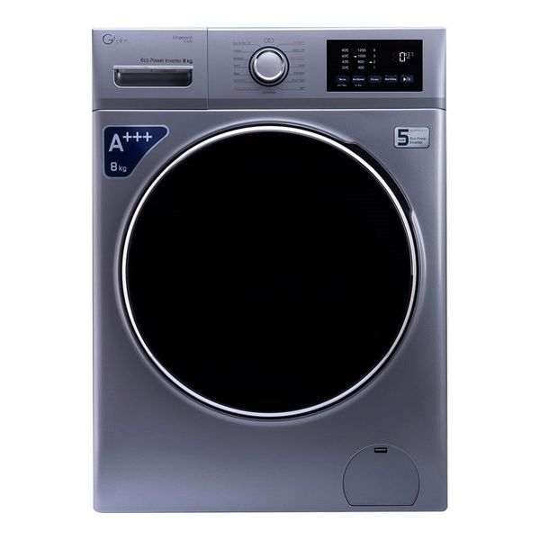 ماشین لباسشویی جی پلاس مدل GWM-P8220T ظرفیت 8 کیلوگرم