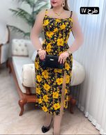 پیراهن نخی ماریا 2912