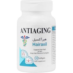 کپسول ژلاتینی هیرآکسیل آنتی ایجینگ بسته 30 عددی