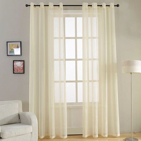 پرده تیکو دکو مدل حریر کلاسیک دو عددی سایز 150x270 سانتیمتر