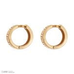 گوشواره حلقه ای طلا 18 عیار زنانه مایا ماهک مدل ME1209