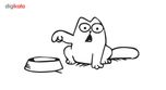 استیکر باک خودرو گراسیپا مدل CAT02