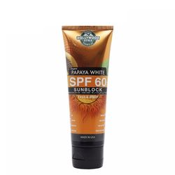 کرم ضد آفتاب بدون رنگ هالیوود استایل SPF 60 مدل پاپایا مناسب انواع پوست حجم 100 میلی‌لیتر