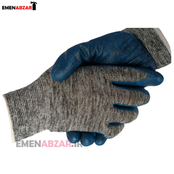 دستکش ایمنی کف مواد شیاری ( بسته 12 عددی)