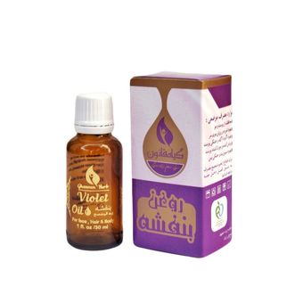 روغن گیاه قانون مدل بنفشه با پایه زیتون، مناسب انواع پوست، تقویت مو و بهبود شوره، حجم 30 میلی‌لیتر
