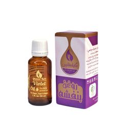 روغن گیاه قانون مدل بنفشه با پایه زیتون، مناسب انواع پوست، تقویت مو و بهبود شوره، حجم 30 میلیلیتر