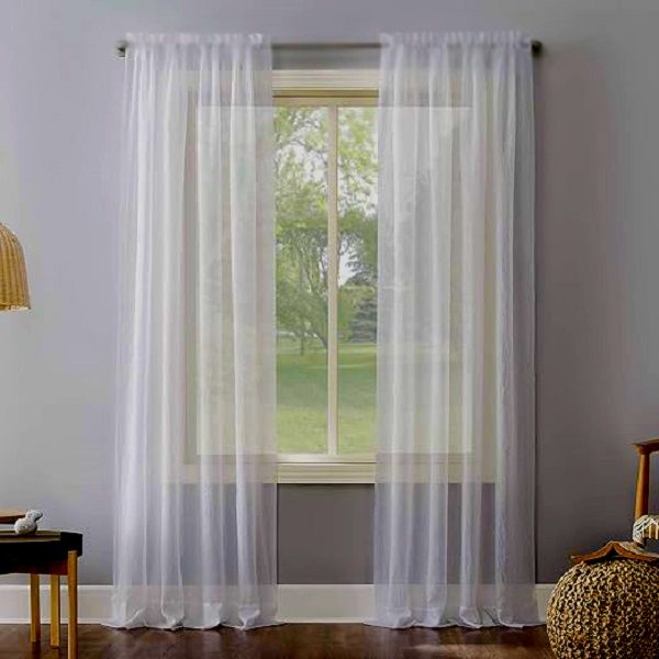 پرده تیکو دکو مدل لیفه حریر کلاسیک جفت سایز 150x280 سانتیمتر