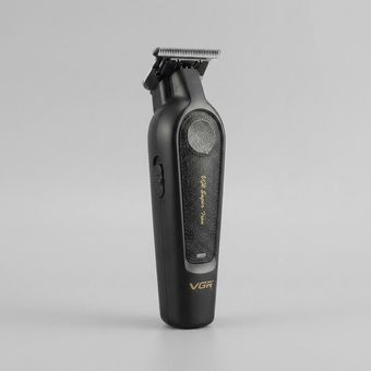 ماشین اصلاح موی سر و صورت وی جی آر مدل V-995 با تیغه کربن استیل، باتری لیتیوم یون 2000 میلی‌آمپر ساعت، شارژ USB، قابلیت تنظیم سر