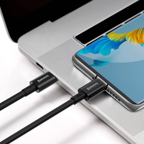 کابل USB-C به USB-C باسئوس مدل Superior-100W طول 1 متر