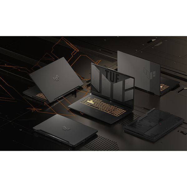 لپ تاپ 15.6 اینچی ایسوس مدل TUF Gaming F15 FX507ZC4-HN132-i7 12700H-16GB DDR4-1TB SSD-RTX3050-FHD