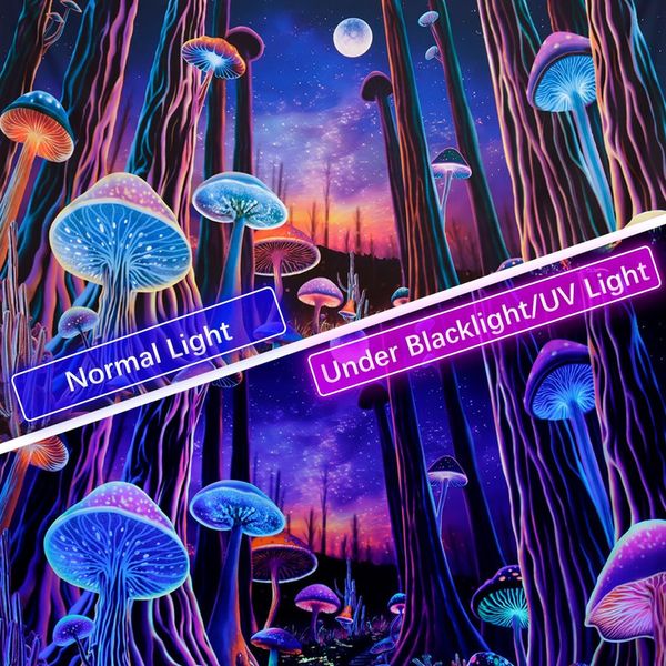 پوستر پارچه ای فیانی مدل بک دراپ بلک لایت کد F108