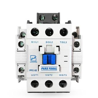 کنتاکتور 32 آمپر 3 فاز پارس فانال مدل PFC-32 بوبین 110