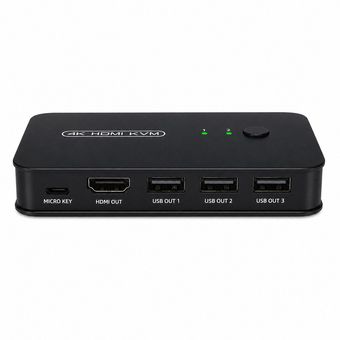 سوئیچ HDMI KVM دو پورت شارک مدل ULTRA-HD4K
