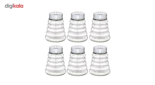 نمک پاش نیلوفر مدل سرو  بسته 6 عددی