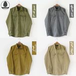 پیراهن مردانه کتان سنگ شور شده - کد 0019