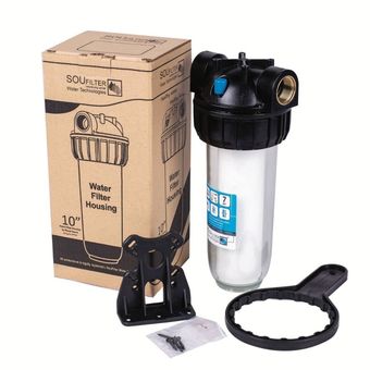 پیش فیلتر مدل جامبو 10 اینچ ورودی 3/4 اینچ شفاف نشکن