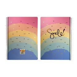 دفتر طلاکوب 50 برگ سیمی Smile کد 38