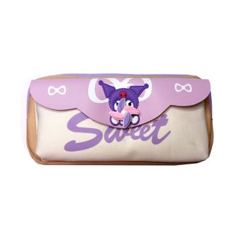 جامدادی برزنت اسپینر دار کرومی بنفش ضد استرس کد 86