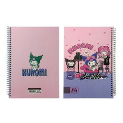 دفتر جلد طلقی 100 برگ کرومی 5 کد 56