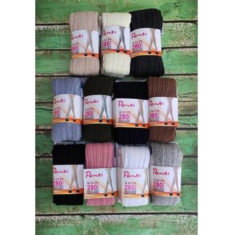 جوراب شلواری زنانه پنتی طرح بافت گندمی