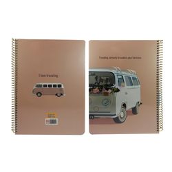 دفتر جلد دار 50 برگ سیمی ون وینتیج کد 50