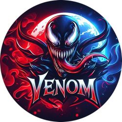 برچسب تیشرت و لباس DTF حرارتی طرح VENOM
