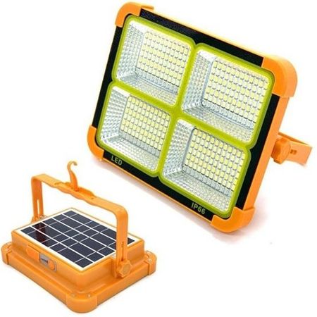 پروژکتور شارژی خورشیدی 1200 وات پاوربانکدار