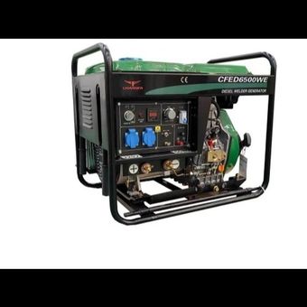 موتور برق و جوش 6 کیلو وات دیزل استارتی چانگفا مدل CFED6500WE