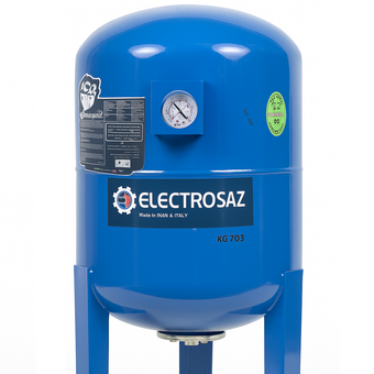 مخزن تحت فشار 100 لیتری درجه دار الکتروساز