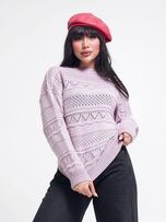 پلیور بافت مدل زنبوری