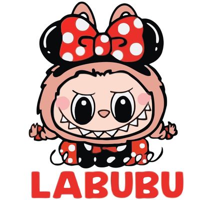 استیکر حرارتی لبوبو یا برچسب اتویی تیشرت و لباس طرح لبوبو